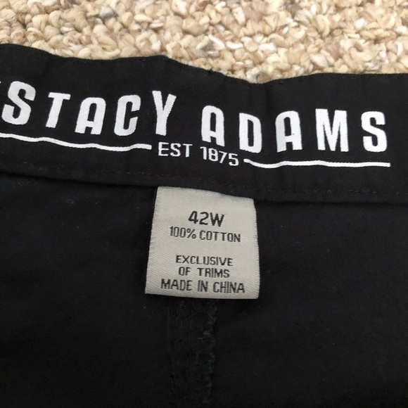 Stacy Adams 100% Cotton Cargo 6-Pocket Shorts - Picture 3 of 5